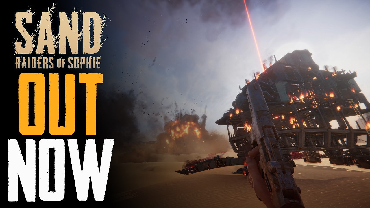 Official SAND Raiders of Sophie launch trailer thumbnail from tinyBuild.