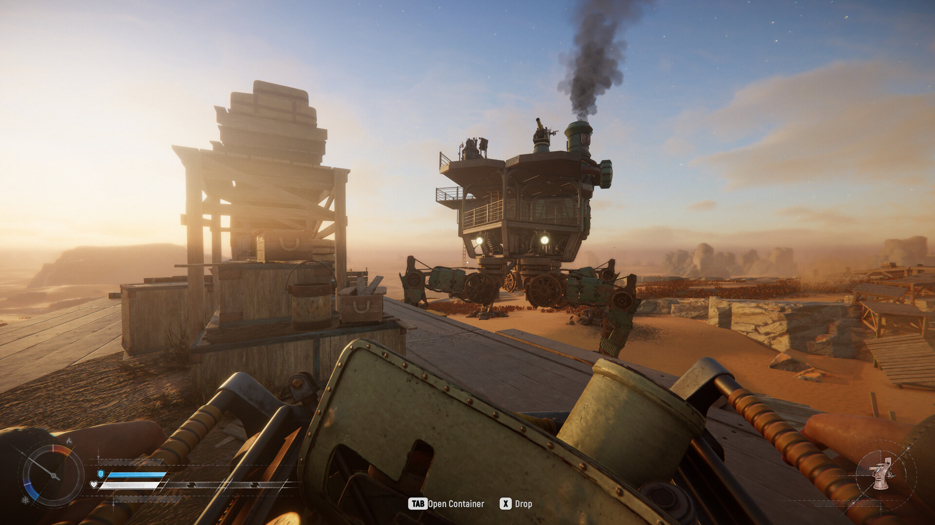 Official Steam screenshot of a SAND Raiders of Sophie desert raid route.